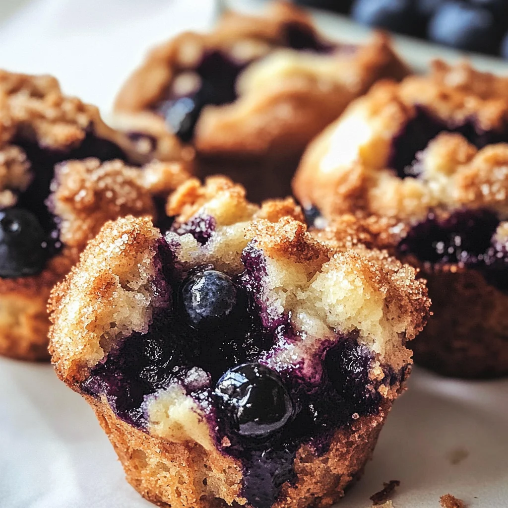 Blueberry Monkey Bread Muffins