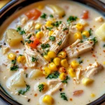 Crockpot Chicken Corn Chowder