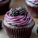 Dark Chocolate Blackberry Cupcakes: Indulge in a Decadent Dessert Delight