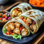 Firecracker Chicken Wraps