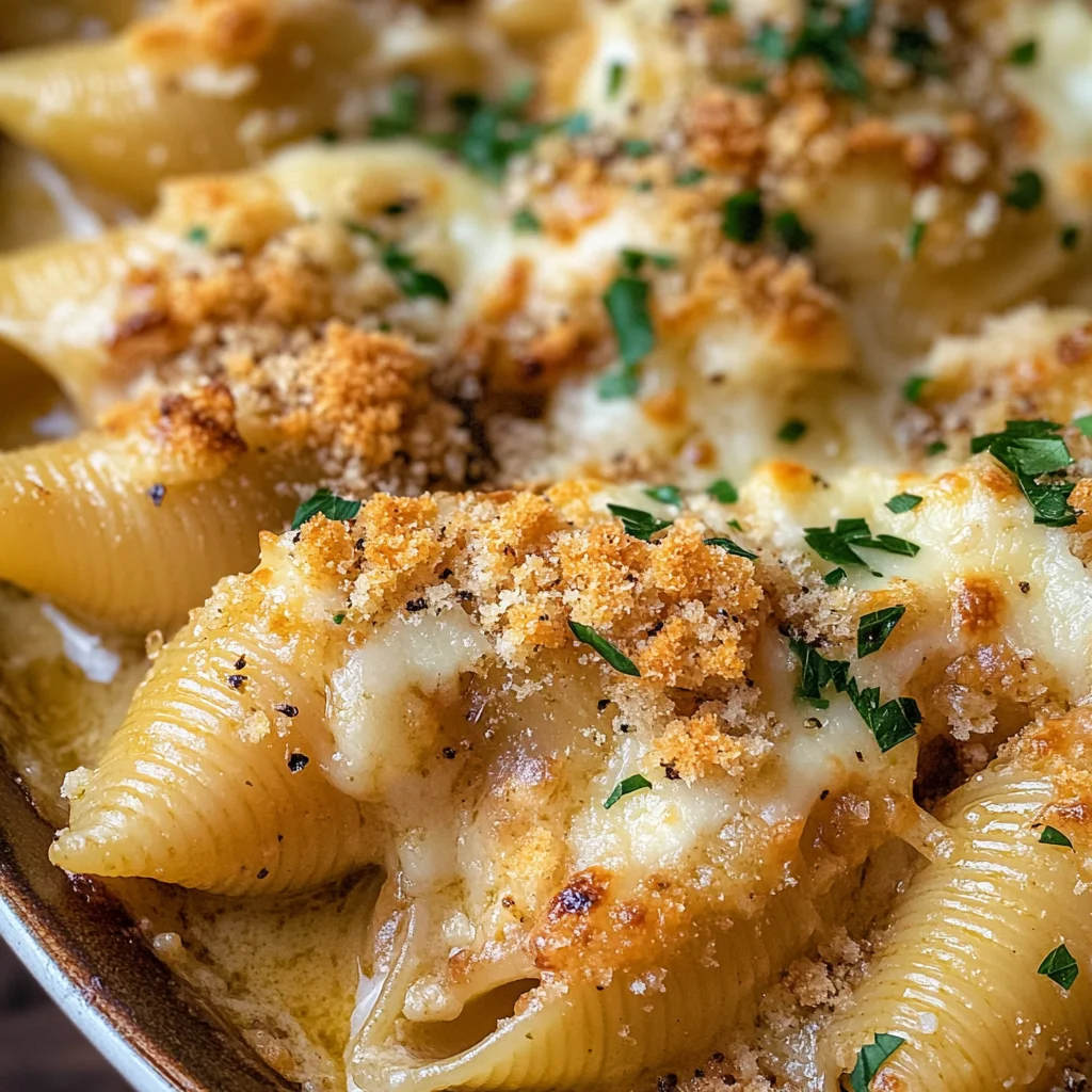 French Onion Stuffed Shells