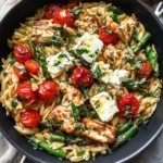 Healthy Baked Feta Orzo