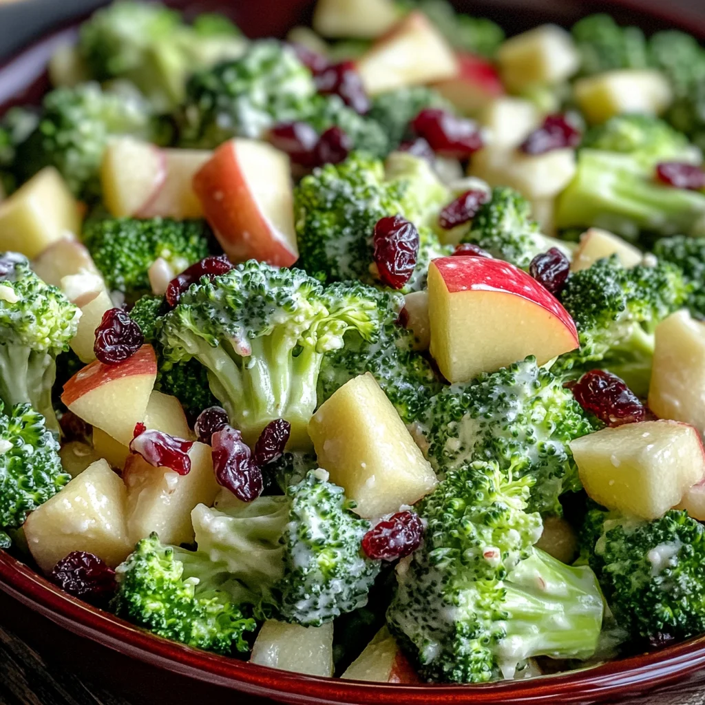 Honeycrisp Apple Broccoli Salad