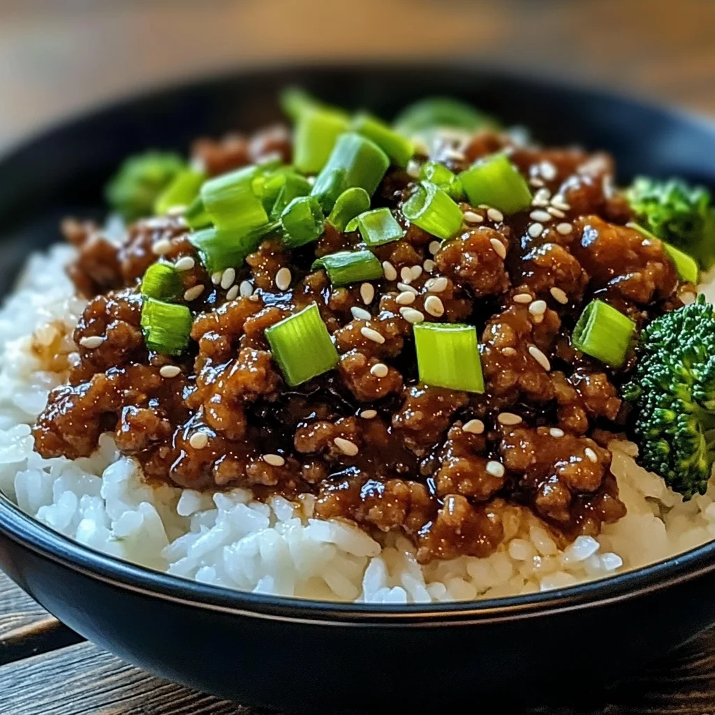 Korean Ground Beef Bowl: An Amazing Ultimate Recipe