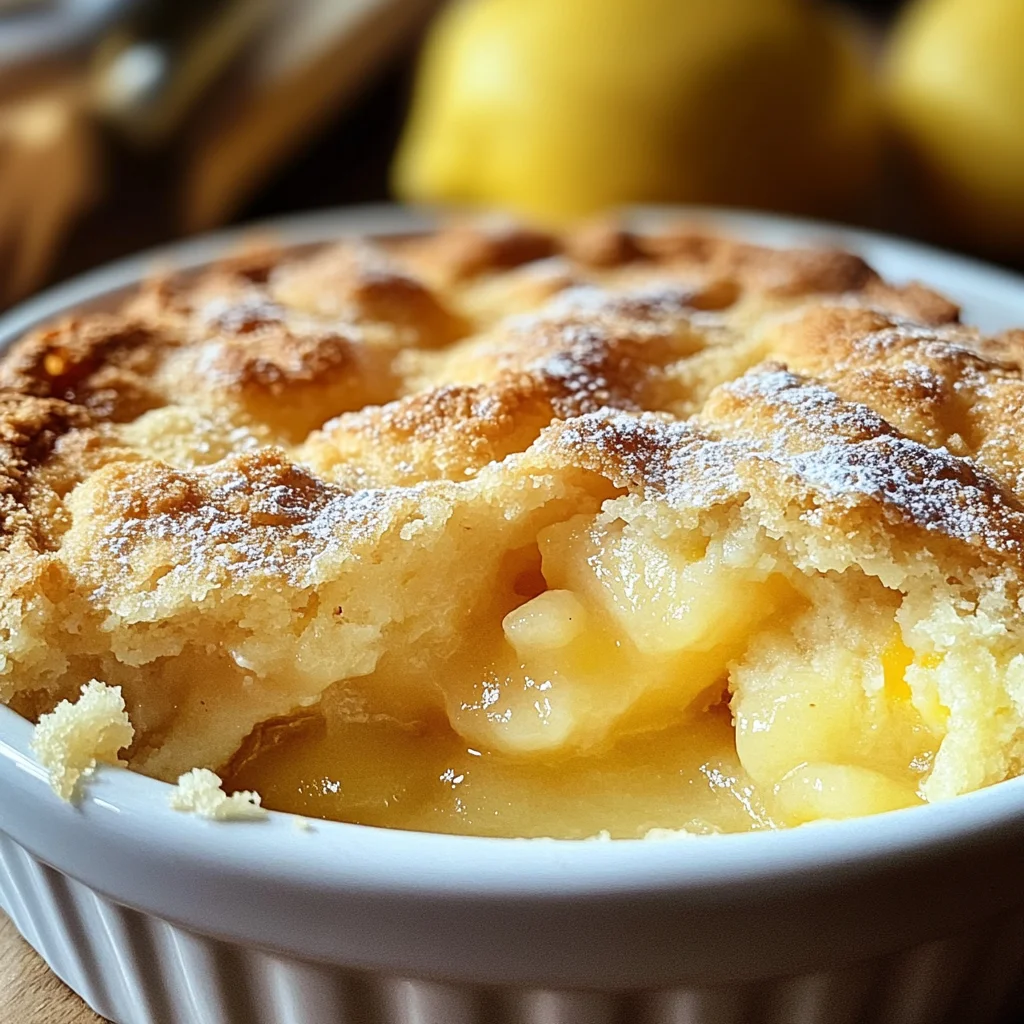 Magic Lemon Cobbler: A Sweet, Tangy Dessert Delight