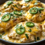 One Pan Cheesy Jalapeño Chicken Recipe
