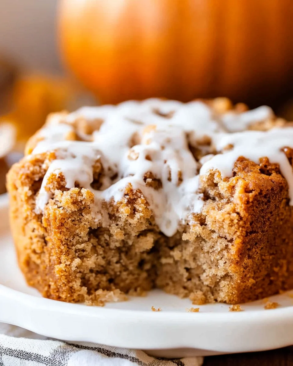 Pumpkin Coffee Cake Recipe