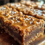 Salted Caramel Pretzel Blondies – The Perfect Sweet & Salty Treat!