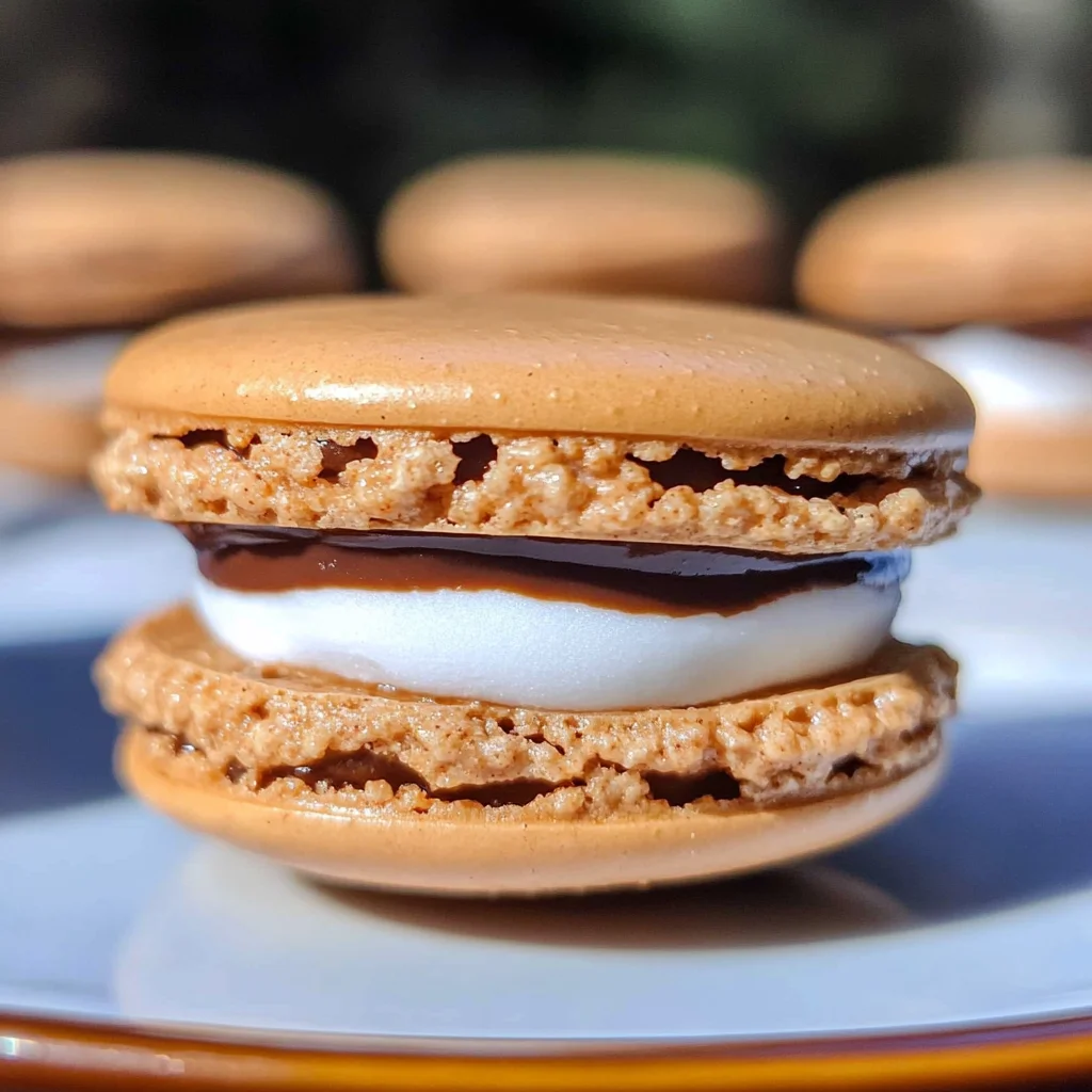 S'mores Macarons Recipe
