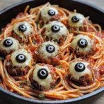 Spooky Spaghetti & Eyeballs