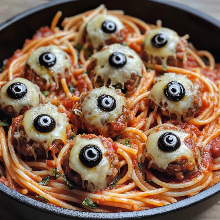 Spooky Spaghetti & Eyeballs