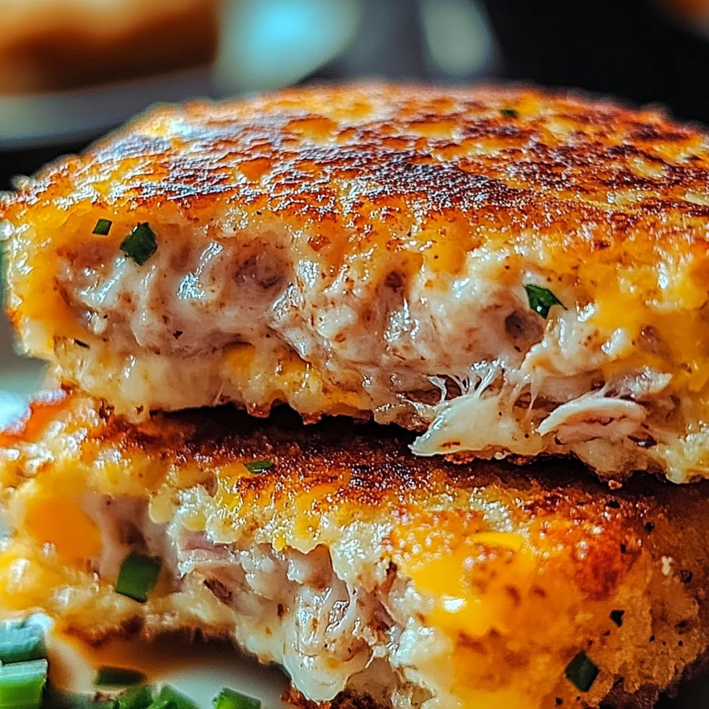 Tuna Melt Patties Recipe