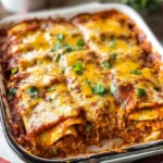 Bean and Cheese Enchilada Casserole