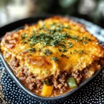 Cheddar Bay Ground Beef Cobbler