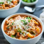 Chicken Parmesan Soup