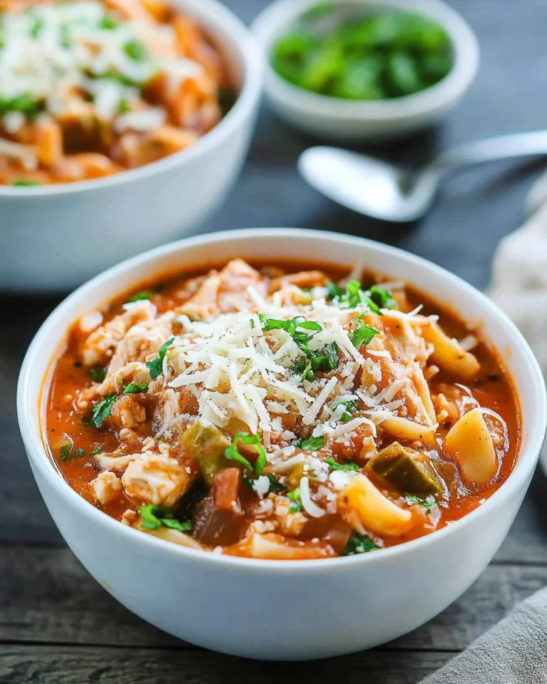 Chicken Parmesan Soup