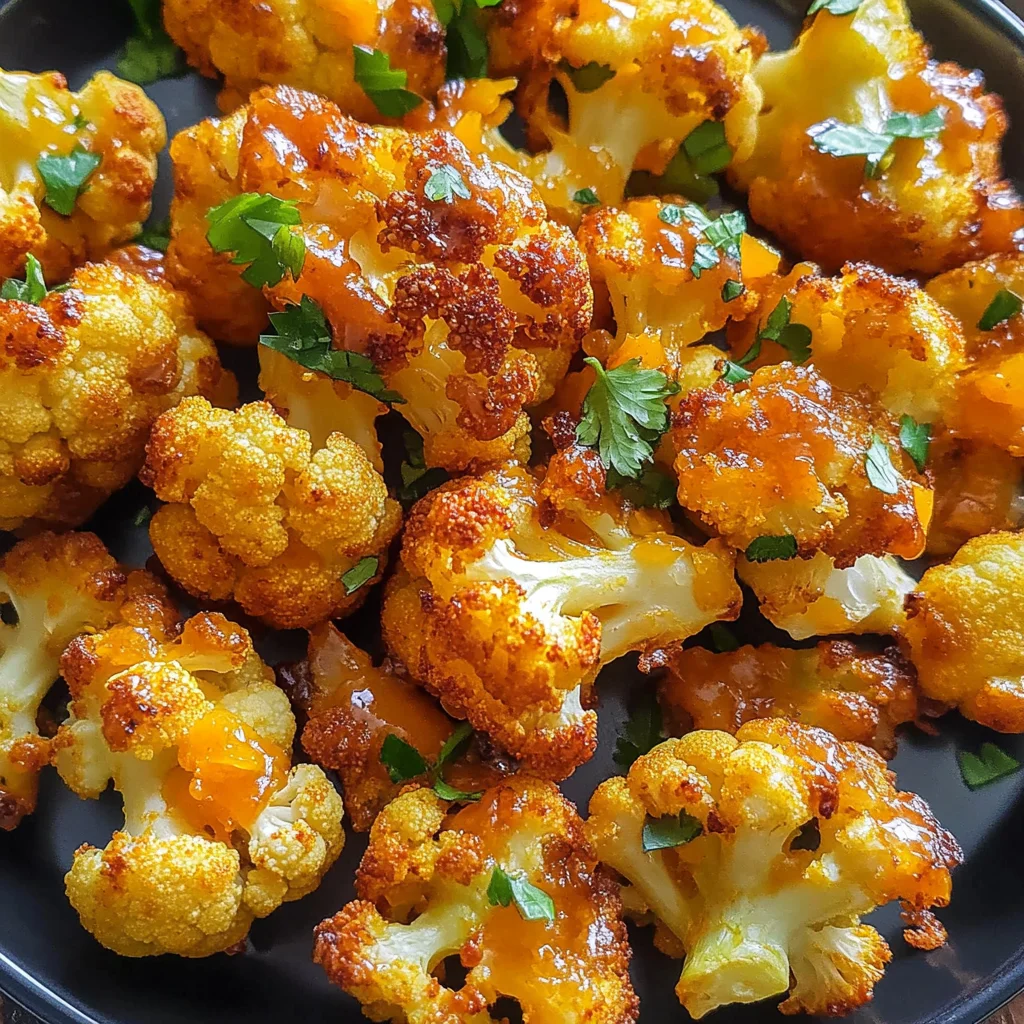 Crispy Baked Orange Cauliflower Recipe