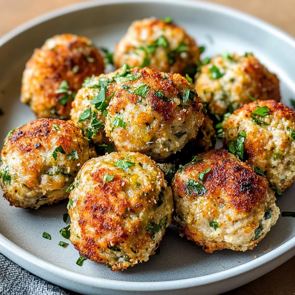 Ground Chicken Meatballs for Kids