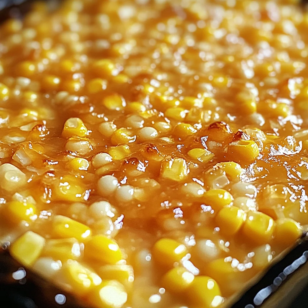 Honey-Glazed Corn Casserole