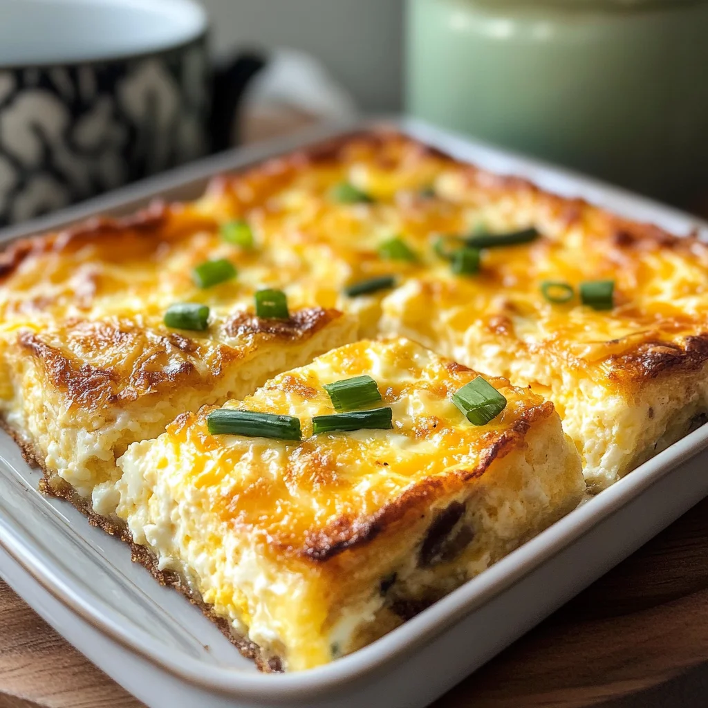 Keto Cottage Cheese Egg Bake