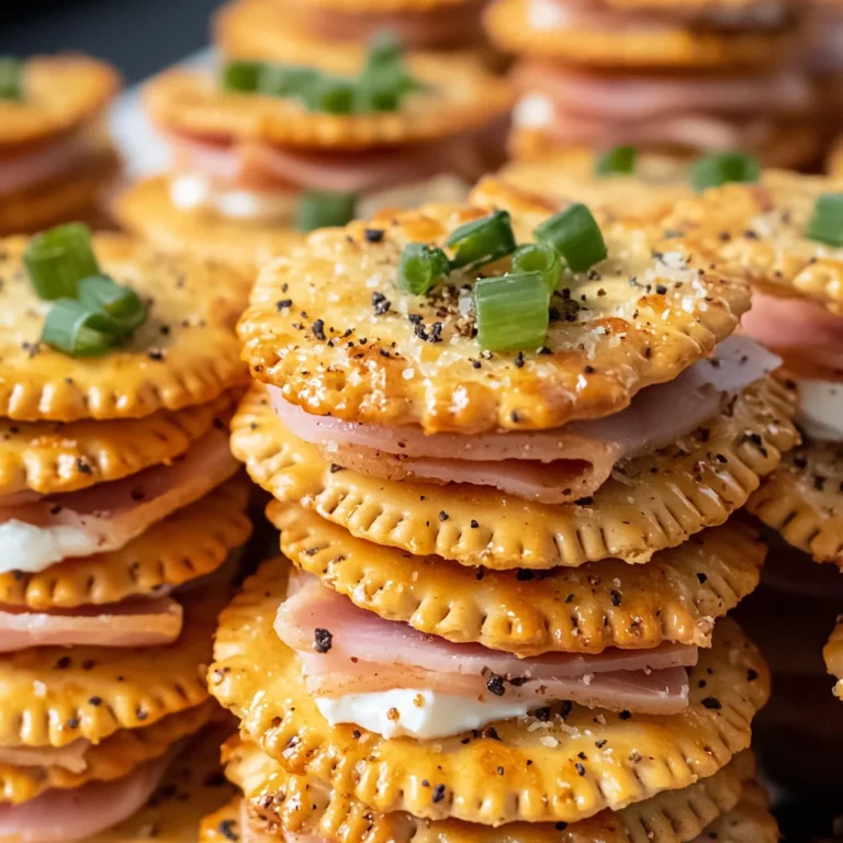 Mouthwatering Ritz Crackers Party Sandwiches