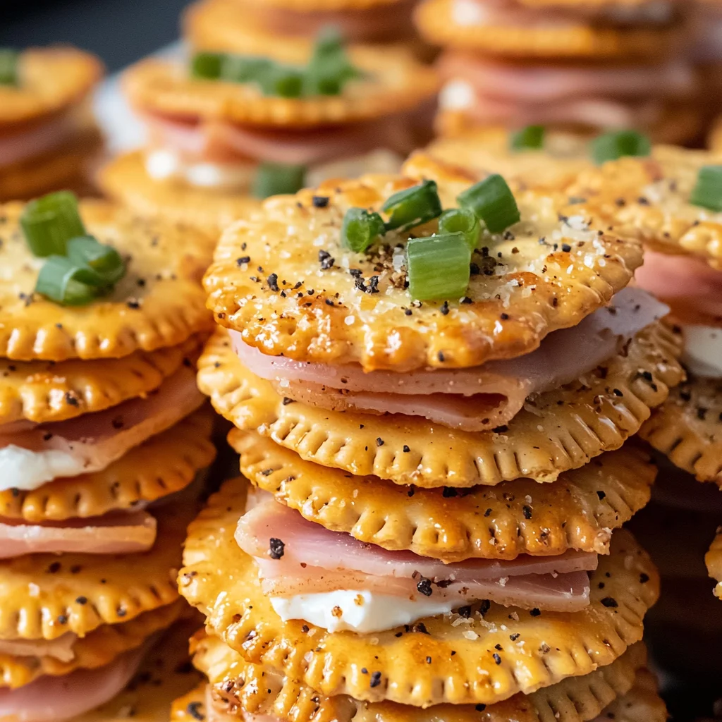 Mouthwatering Ritz Crackers Party Sandwiches