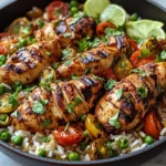 One Pot Shawarma Chicken And Rice Recipe