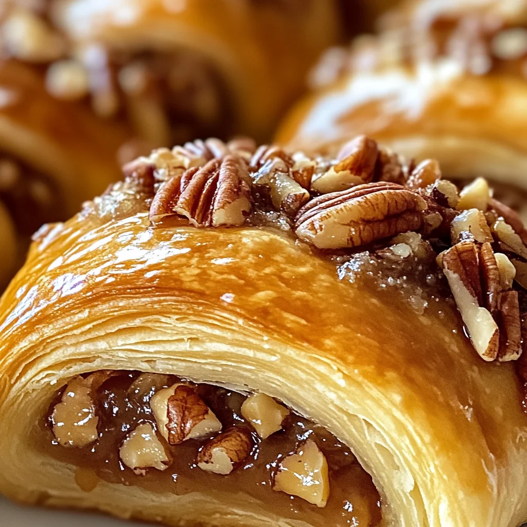 Pecan Pie Crescent Rolls