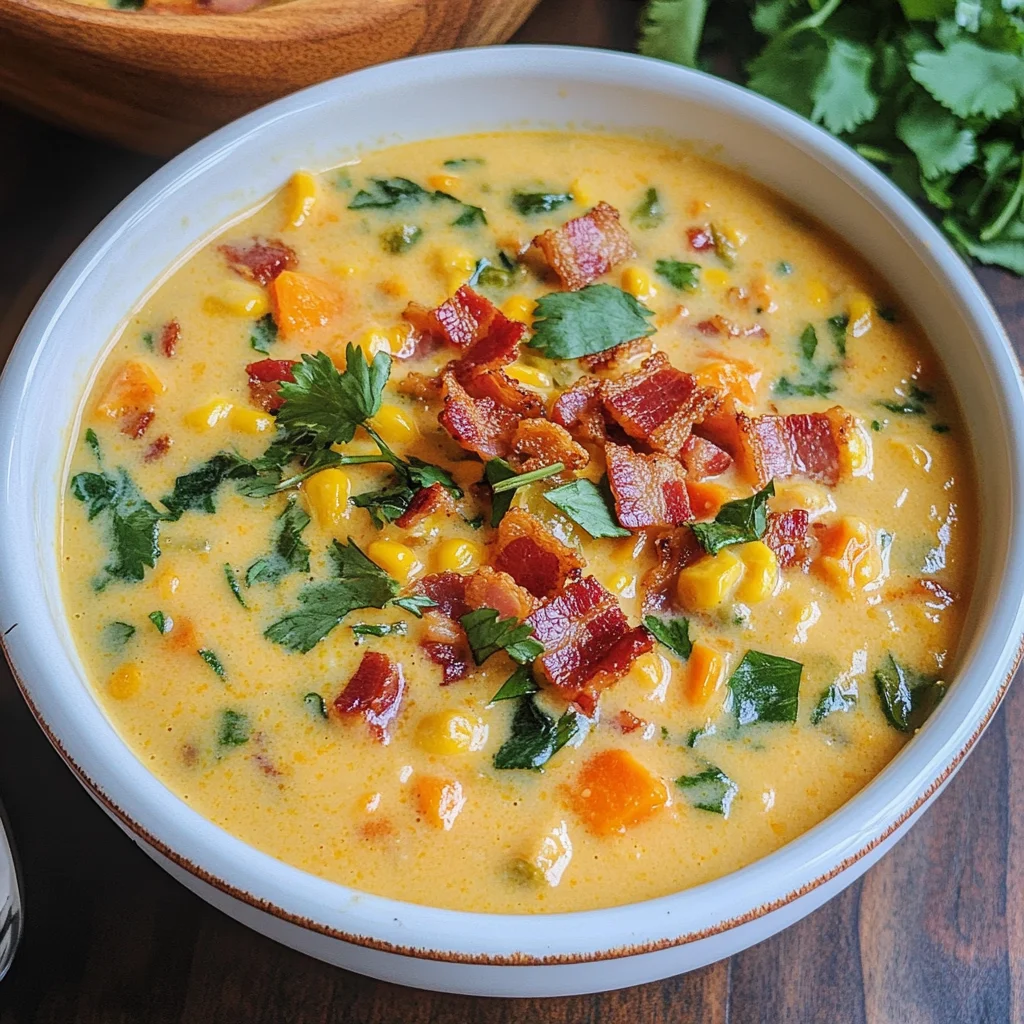 Sweet Potato Corn Chowder