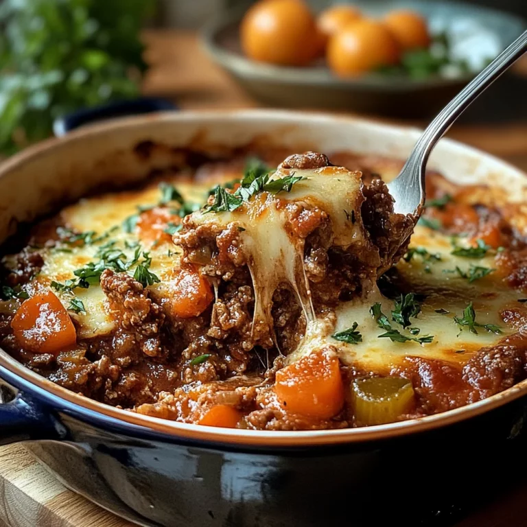 Tuscan Beef Casserole Delight