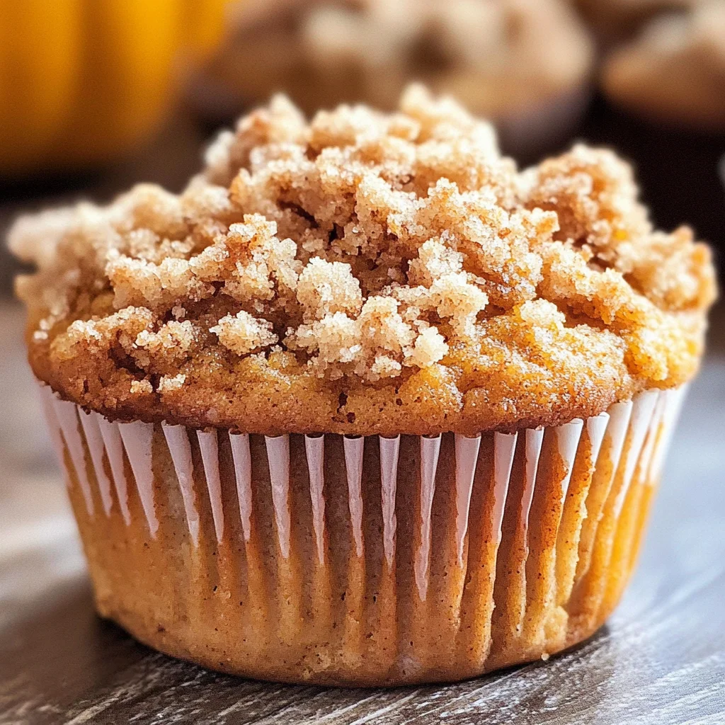 Amazing Spiced Pumpkin Streusel Muffins: 280-Calorie Delight