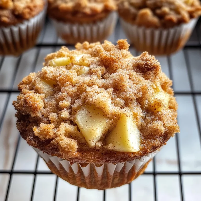 Apple Cinnamon Crumb Muffins
