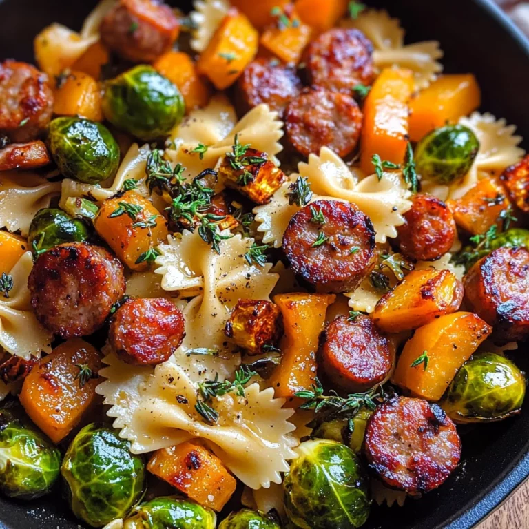Autumn Sausage Pasta Squash: Amazing 25-Min Fall Favorite