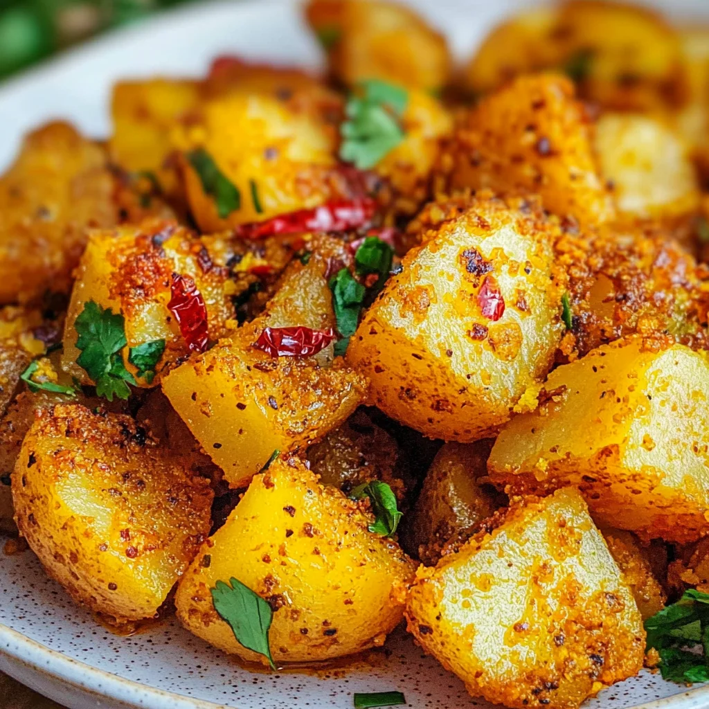 Bombay Potatoes (Spicy Indian Roast Potatoes)