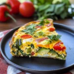 Garden Veggie Frittata: A 150-Calorie Delight