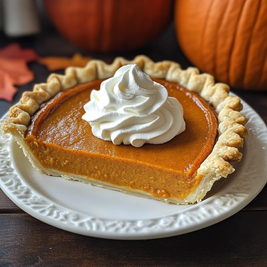 The Best Pumpkin Pie Recipe