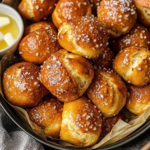 10 Minute Fluffy Air Fryer Pretzel Bites