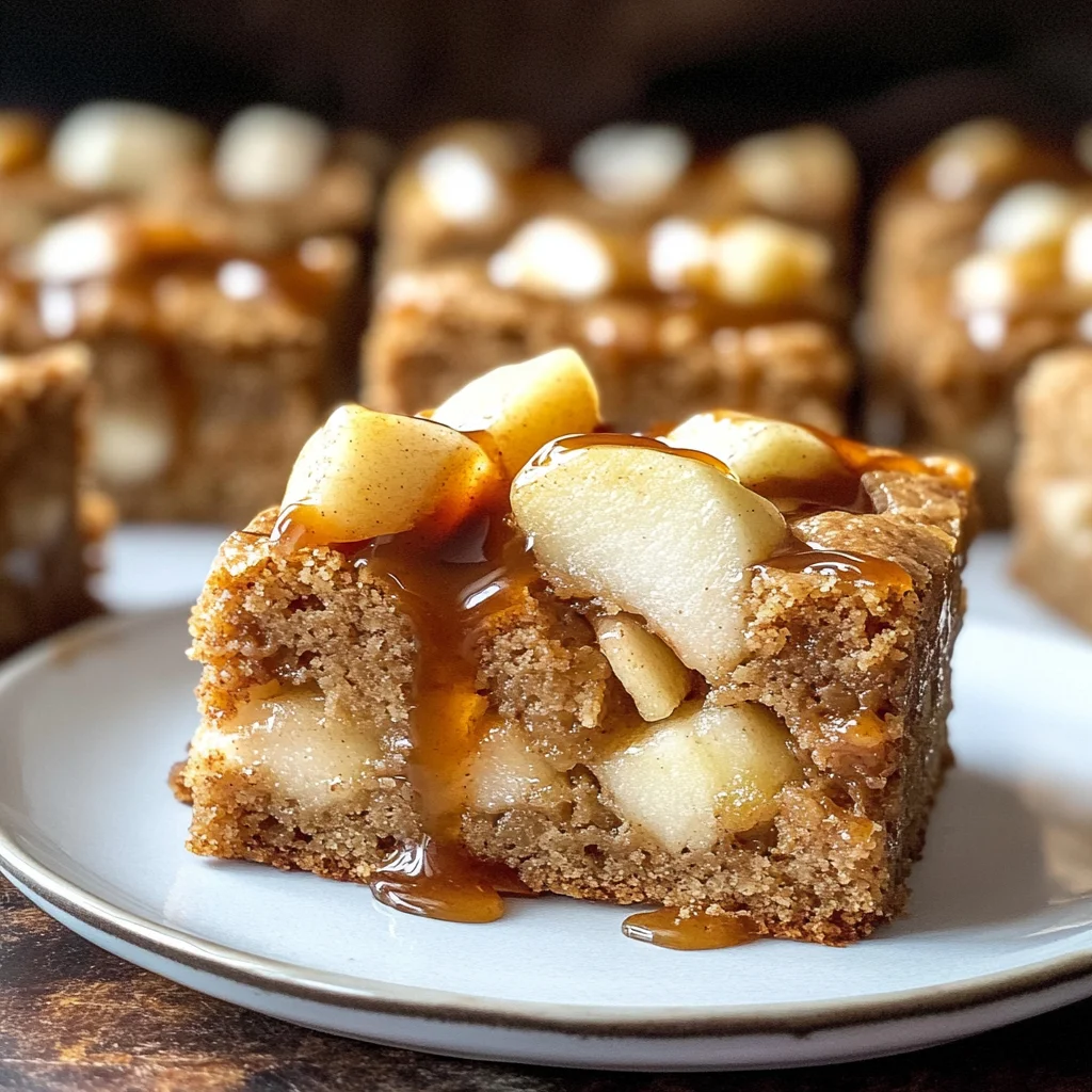 Apple Blondies