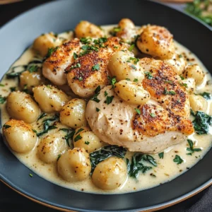 Asiago Chicken Gnocchi