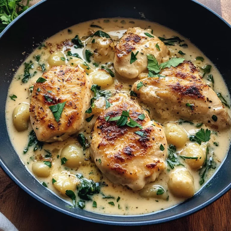 Asiago Chicken Gnocchi