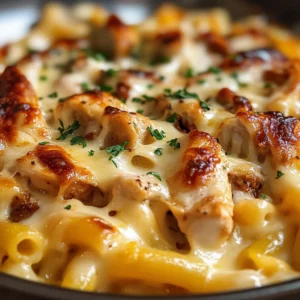 BBQ Chicken Mac and Cheese