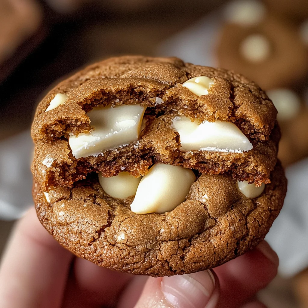 Bakery Gingerbread White Chocolate Cookies