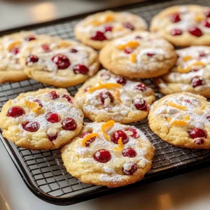 Best Christmas Cranberry Orange Cookies Recipe