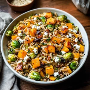 Best Fall Harvest Orzo Salad
