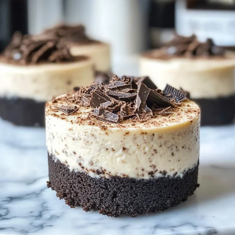 Boozy Baileys Mini Cheesecakes