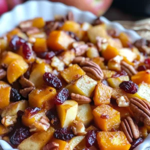 Butternut Squash Apple Bake