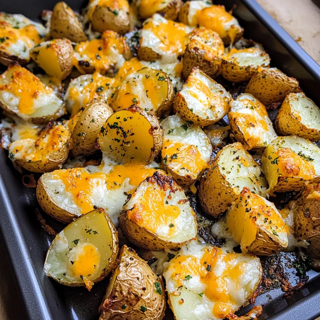 Cheesy Ranch Oven Roasted Potatoes