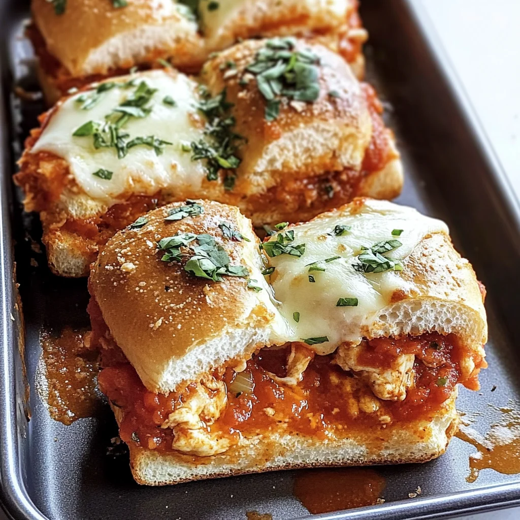 Chicken Parmesan Sliders