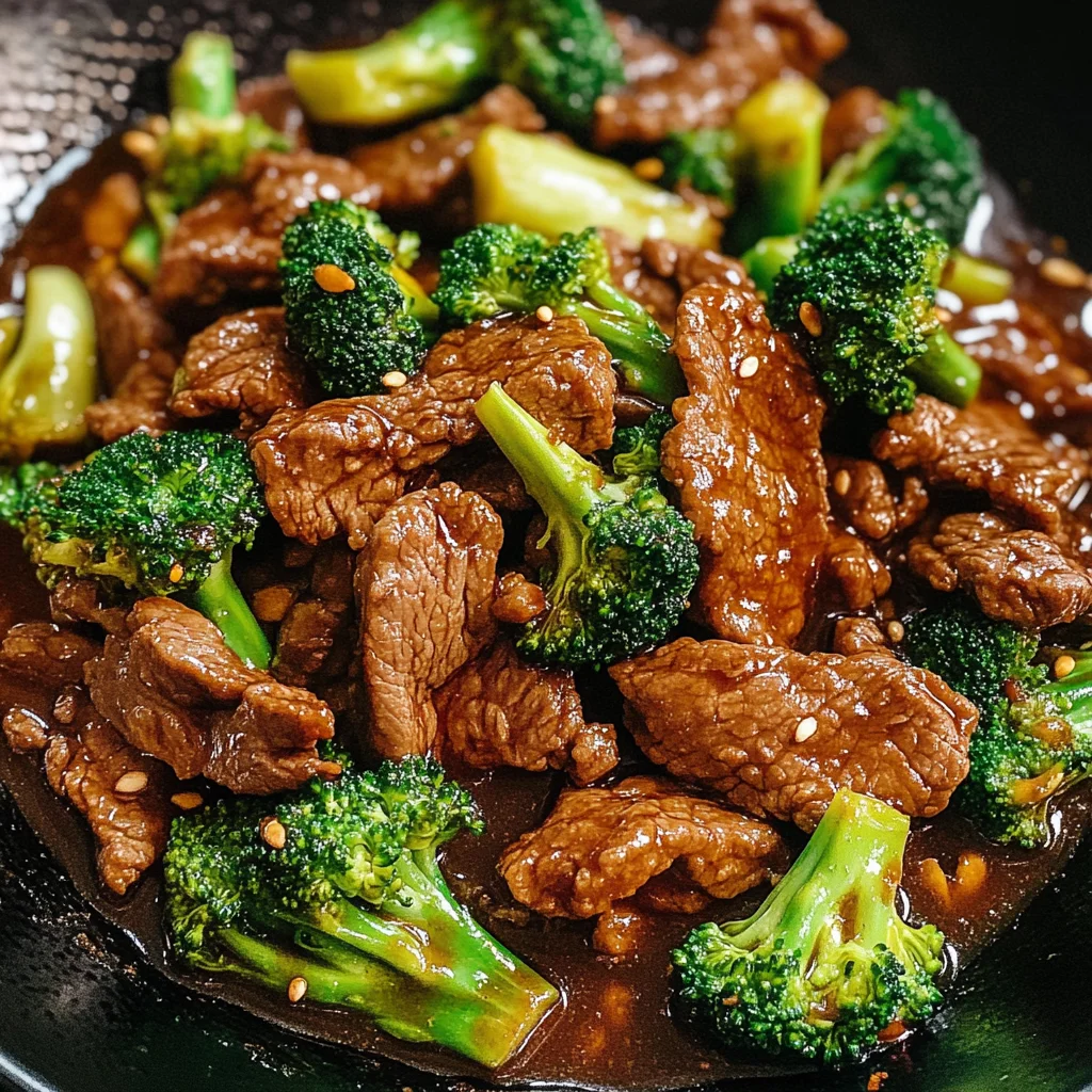 Chinese Beef and Broccoli