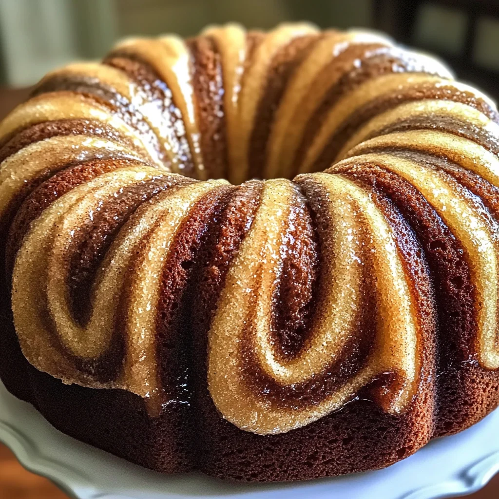 Cinnamon Swirl Bundt Cake